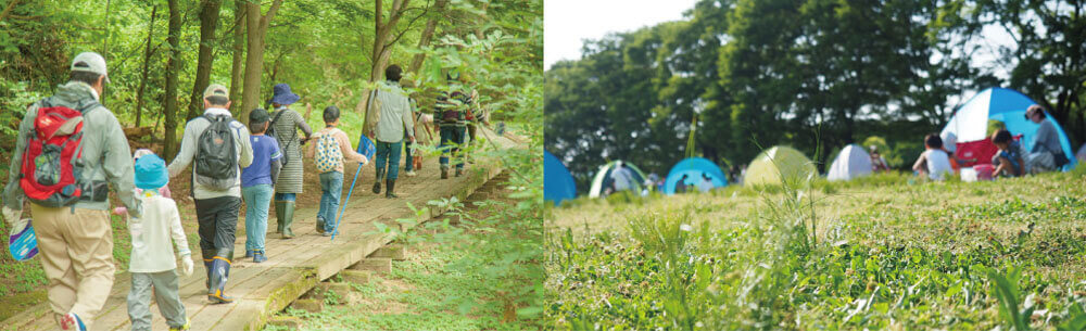 シナジーアークの親子キャンプで楽しもう