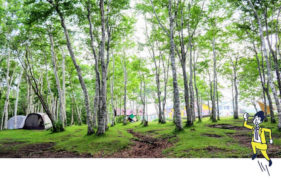 野外研修はストレス軽減